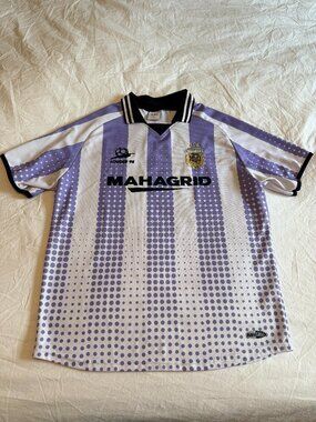 Mahagrid Purple Soccer Jersey Shirt Size M